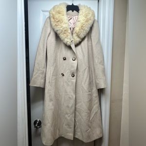 Vintage wool coat womens medium
